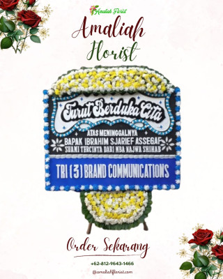 Papan Bunga Duka di Rambah Hilir